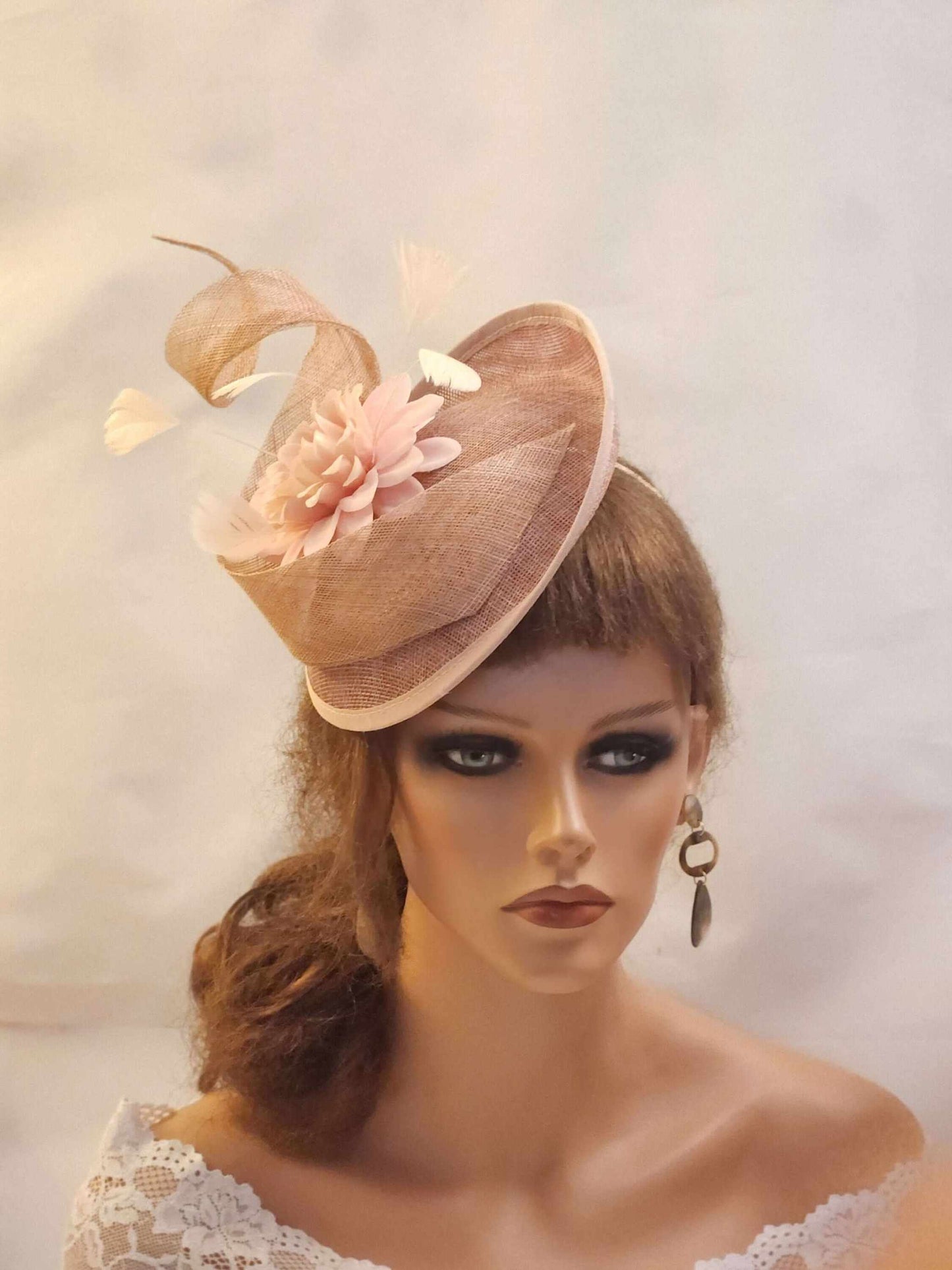 FASCINATOR, , Goodwood,Kentucky derby hat, Cocktail Hat, ASCOT HAT ,Prom Hat Fascinator