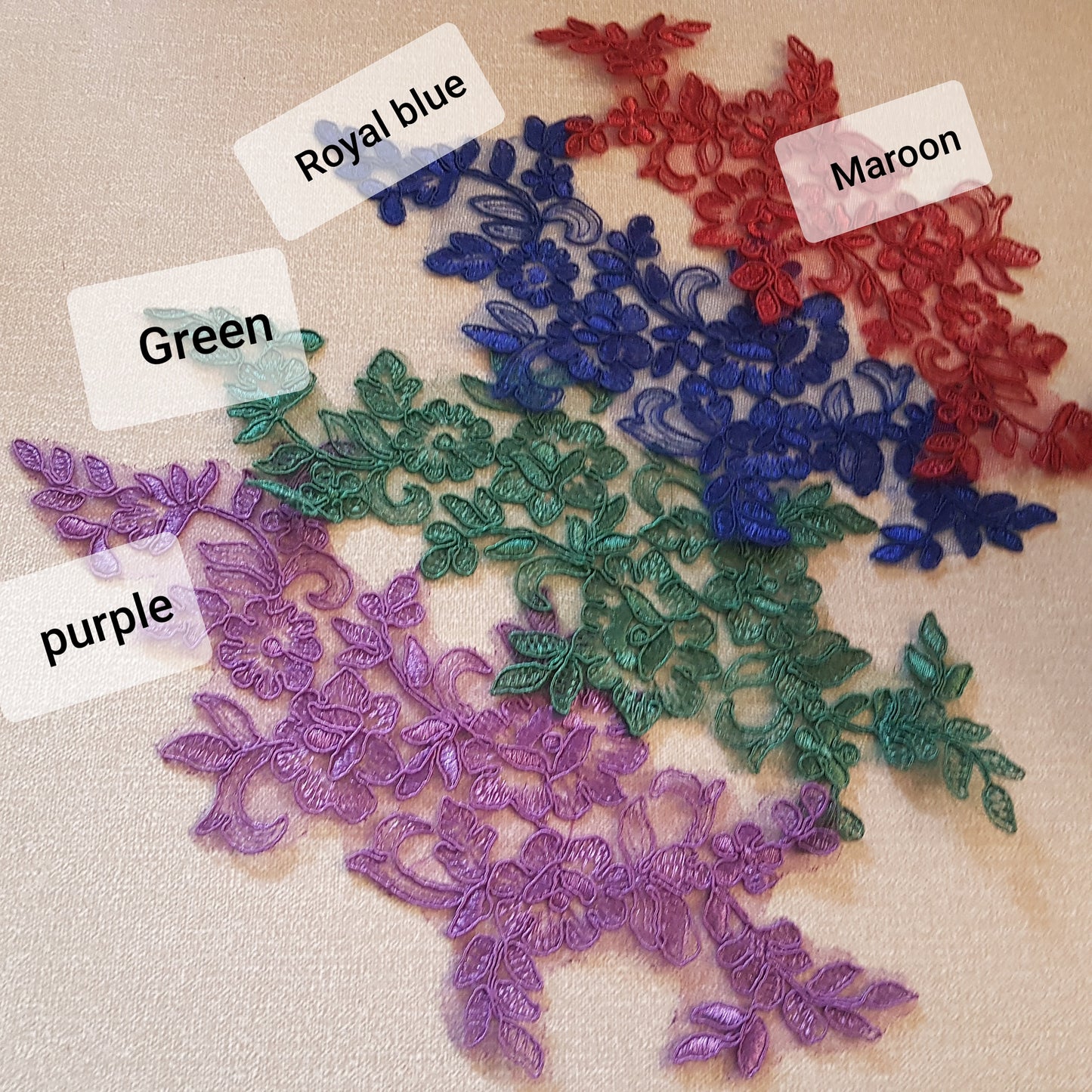 Fascia per capelli ROSSA Fascinator. Verde, Blu, Viola, Nero, Argento, Oro Fascinator in pizzo Fascia per capelli Fascinator Natale, matrimonio, cocktail, festa fascia