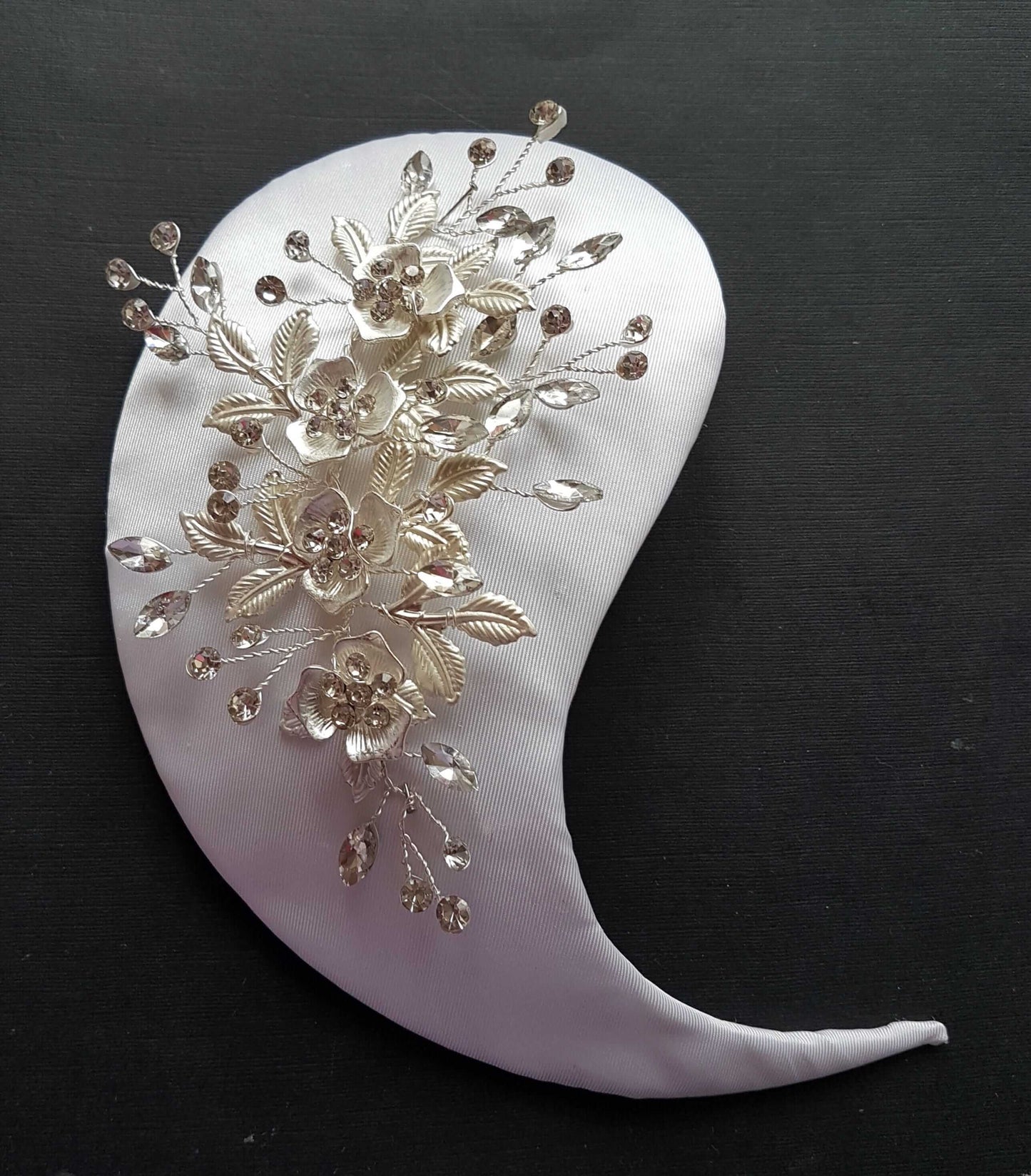 BRIDAL FASCINATOR hat White or Ivory wedding #fascinator bridal headpiece 2Pc Mini Bridal birdcage veil & Headdress,Bridal Hat fascinator