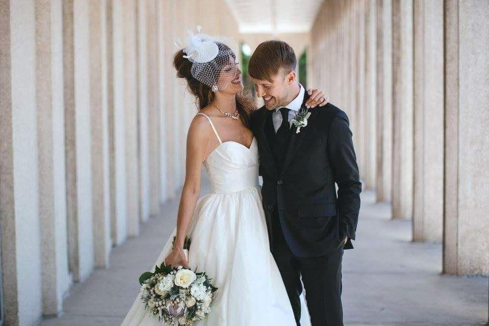 Birdcage veil hat fascinator White, Ivory