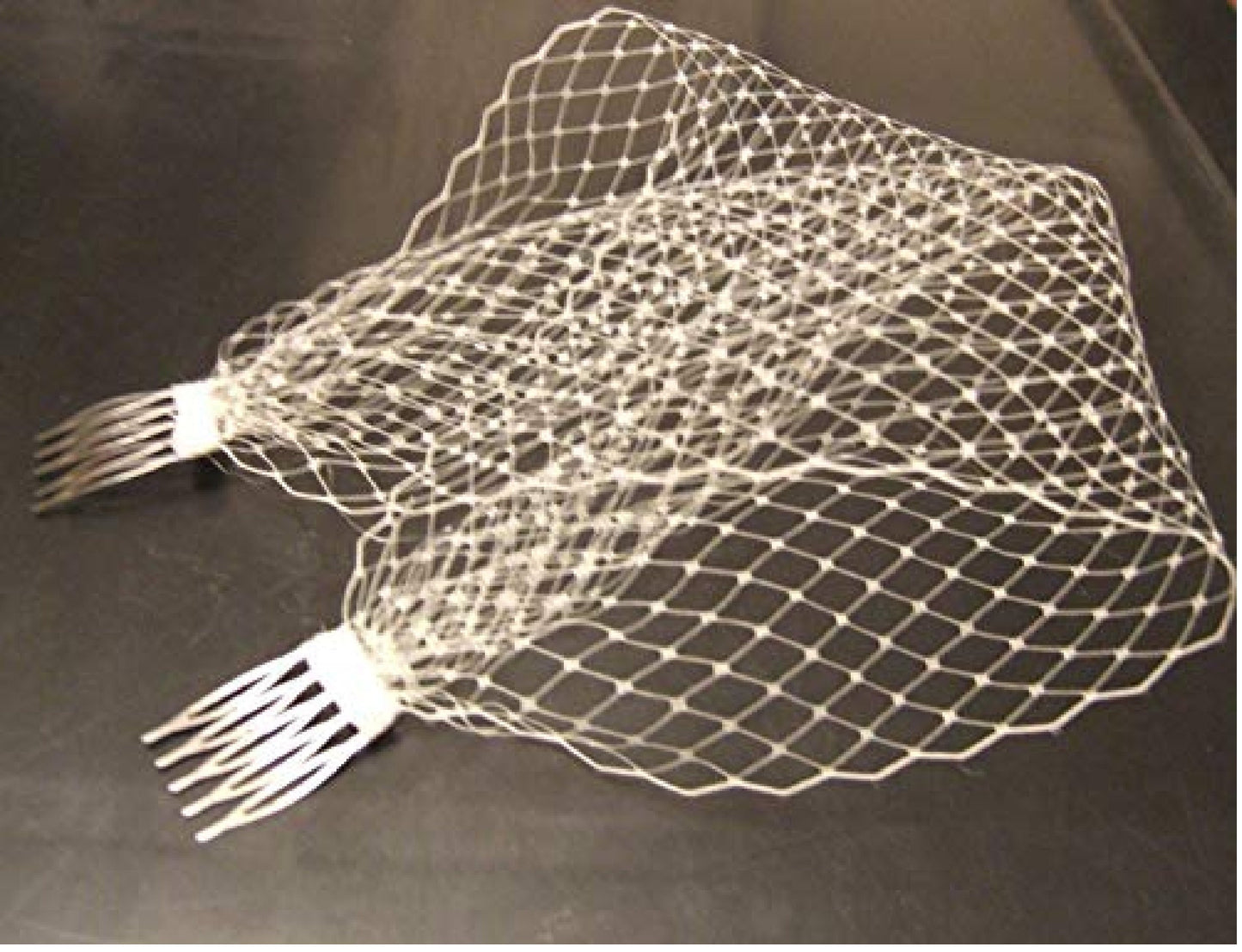 Bridal Hair Clip Bridal Feather Fascinator Hair Piece Wedding Hair Accessory Bridal feather Hair comb birdcage veil feather fascinator