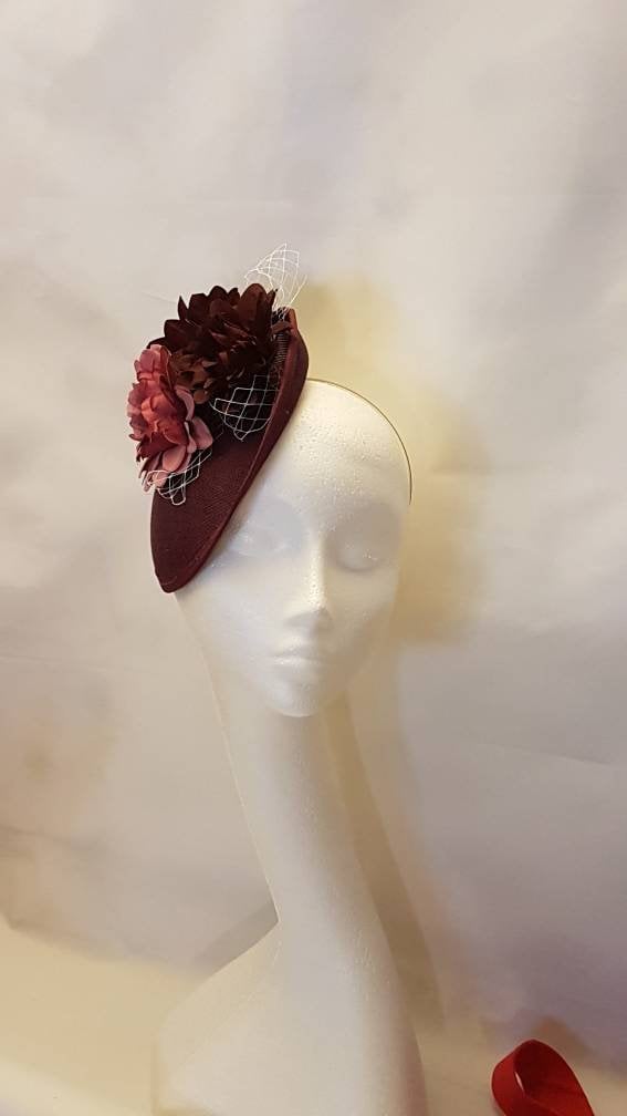 VineRed fascinator