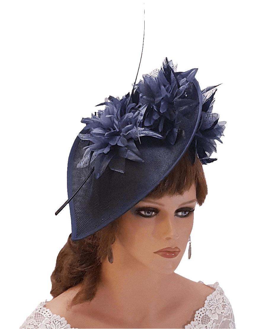 Navy blue Fascinators & Hats for Weddings, Races,Mother of the Bride/Groom & Special occasions