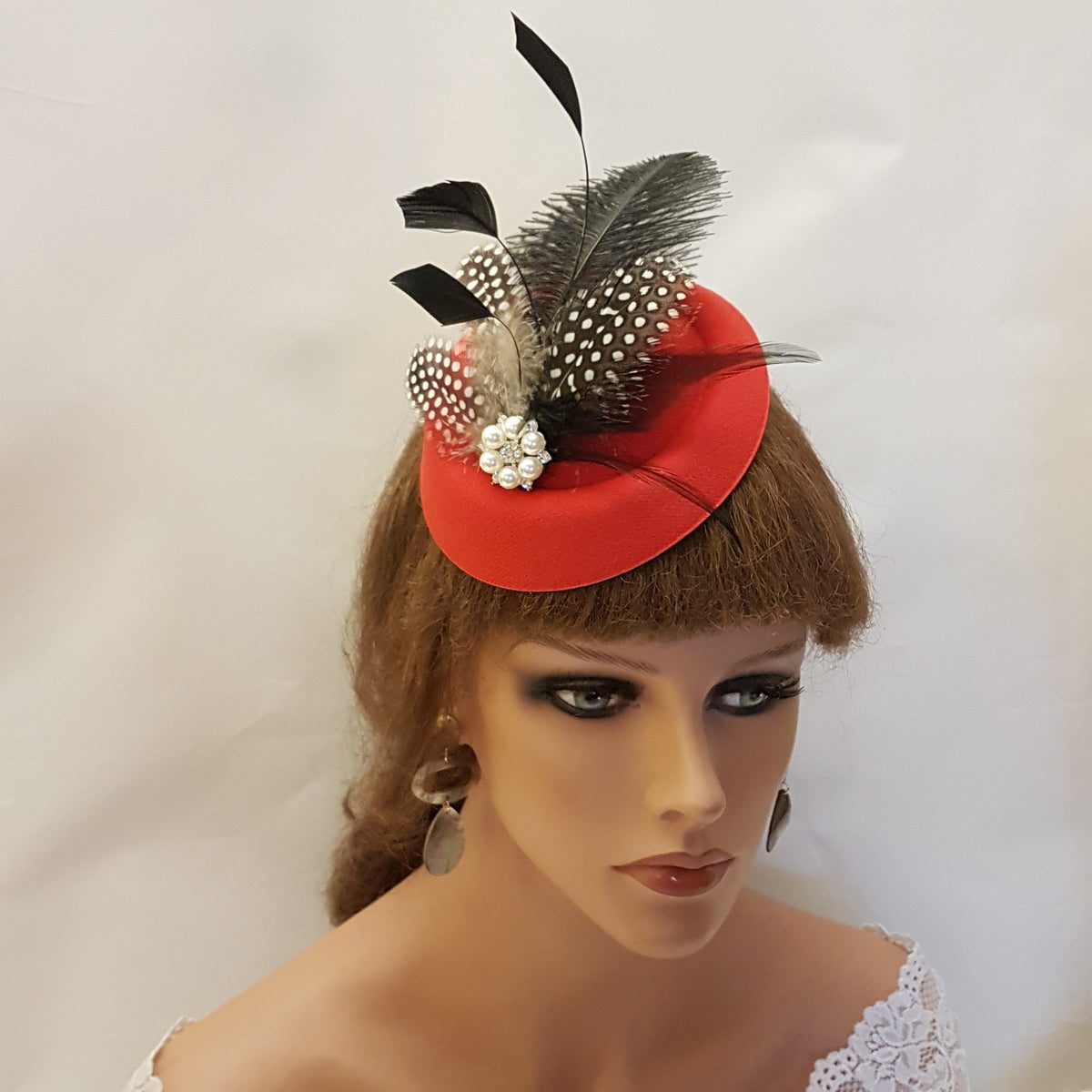 Fascinator hat Blush Pink Hat fascinator #Pink,Blue,Brown,Purple hat with Feathers. Ascot Wedding, Race, Cocktail, Church hat fascinator