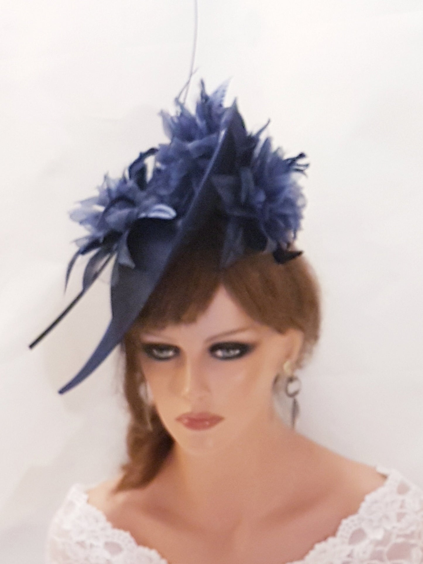 Navy blue Fascinators & Hats for Weddings, Races,Mother of the Bride/Groom & Special occasions